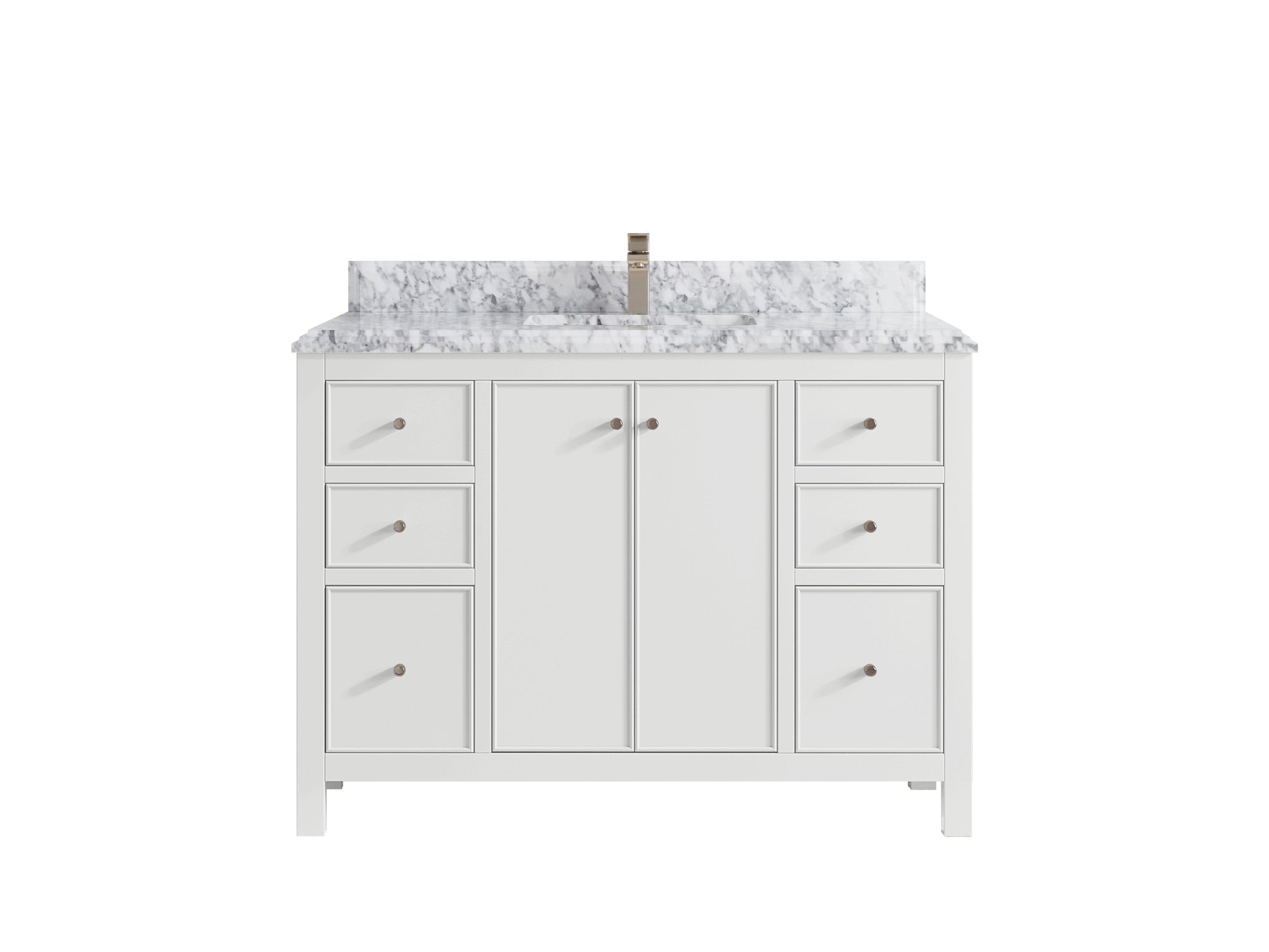 Chicago 48 in. W x 22 in. D Single Sink Bathroom Vanity - Willow Bath and Vanity