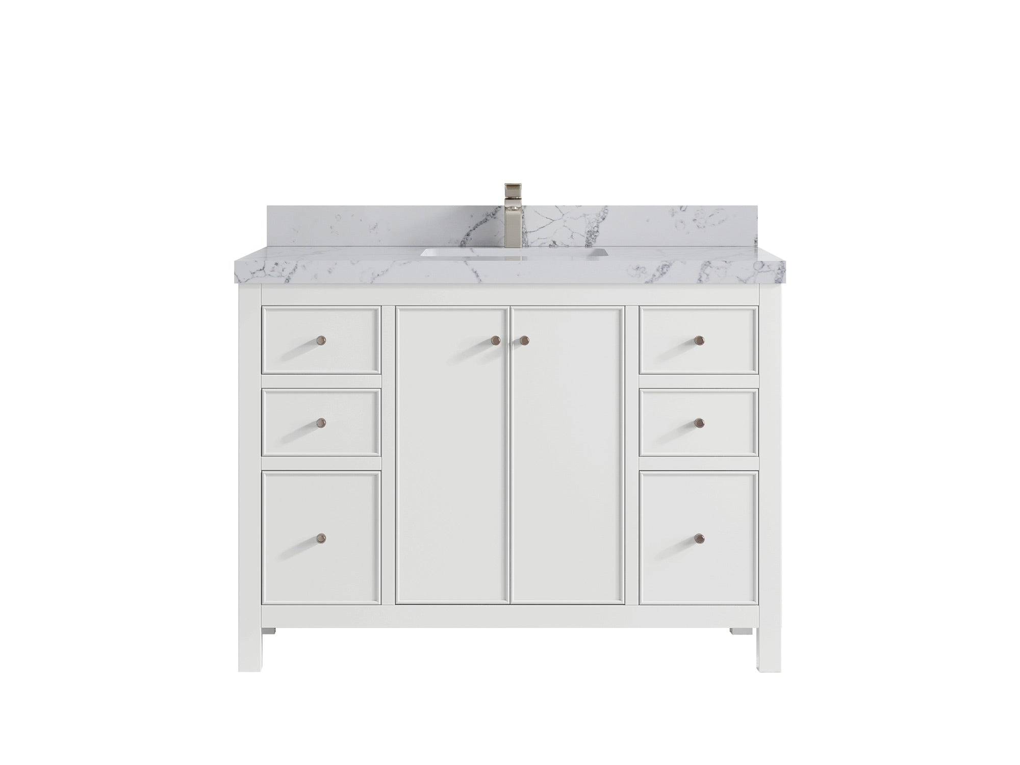 Chicago 48 in. W x 22 in. D Single Sink Bathroom Vanity - Willow Bath and Vanity