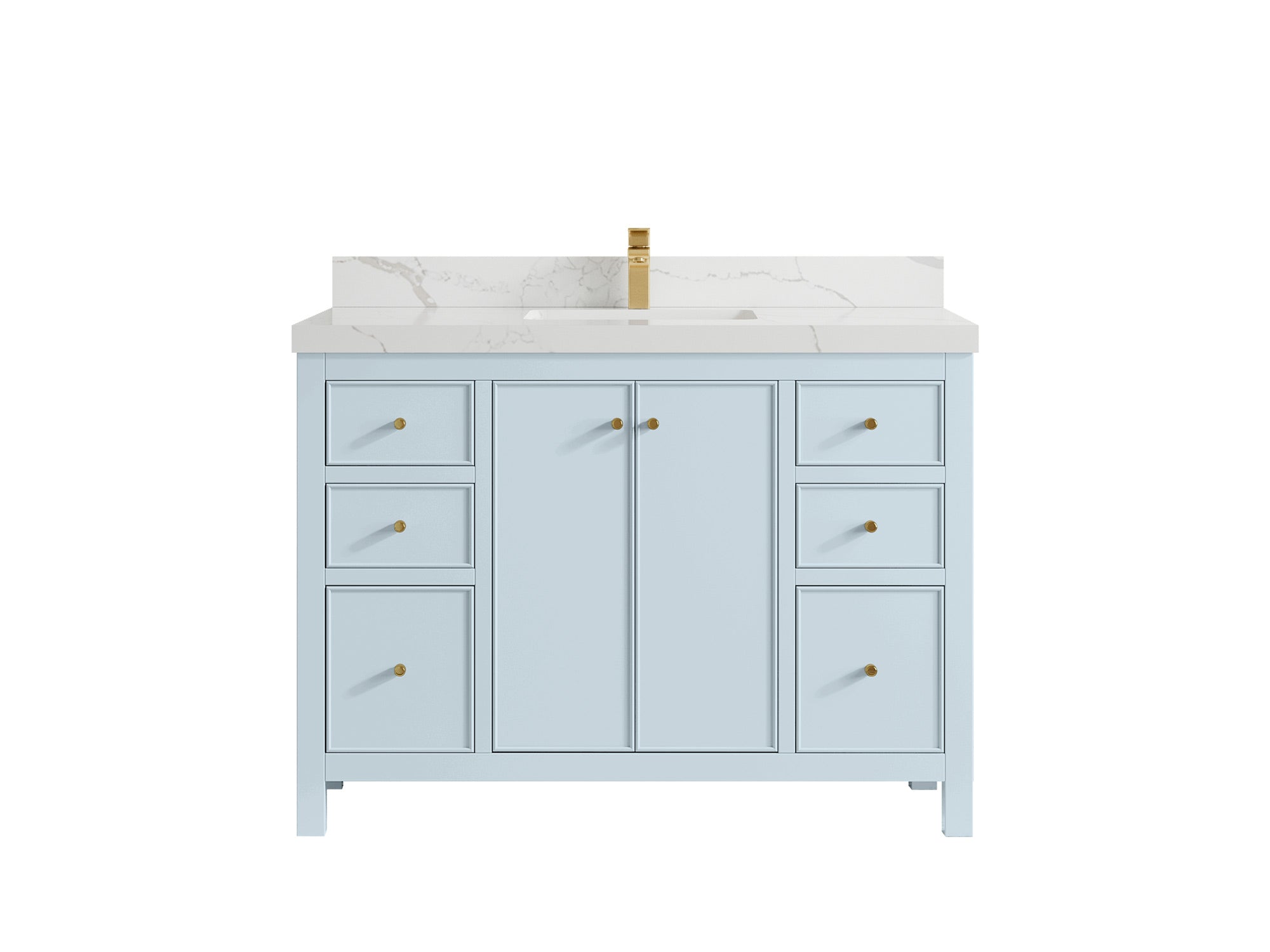Chicago 48 in. W x 22 in. D Single Sink Bathroom Vanity - Willow Bath and Vanity