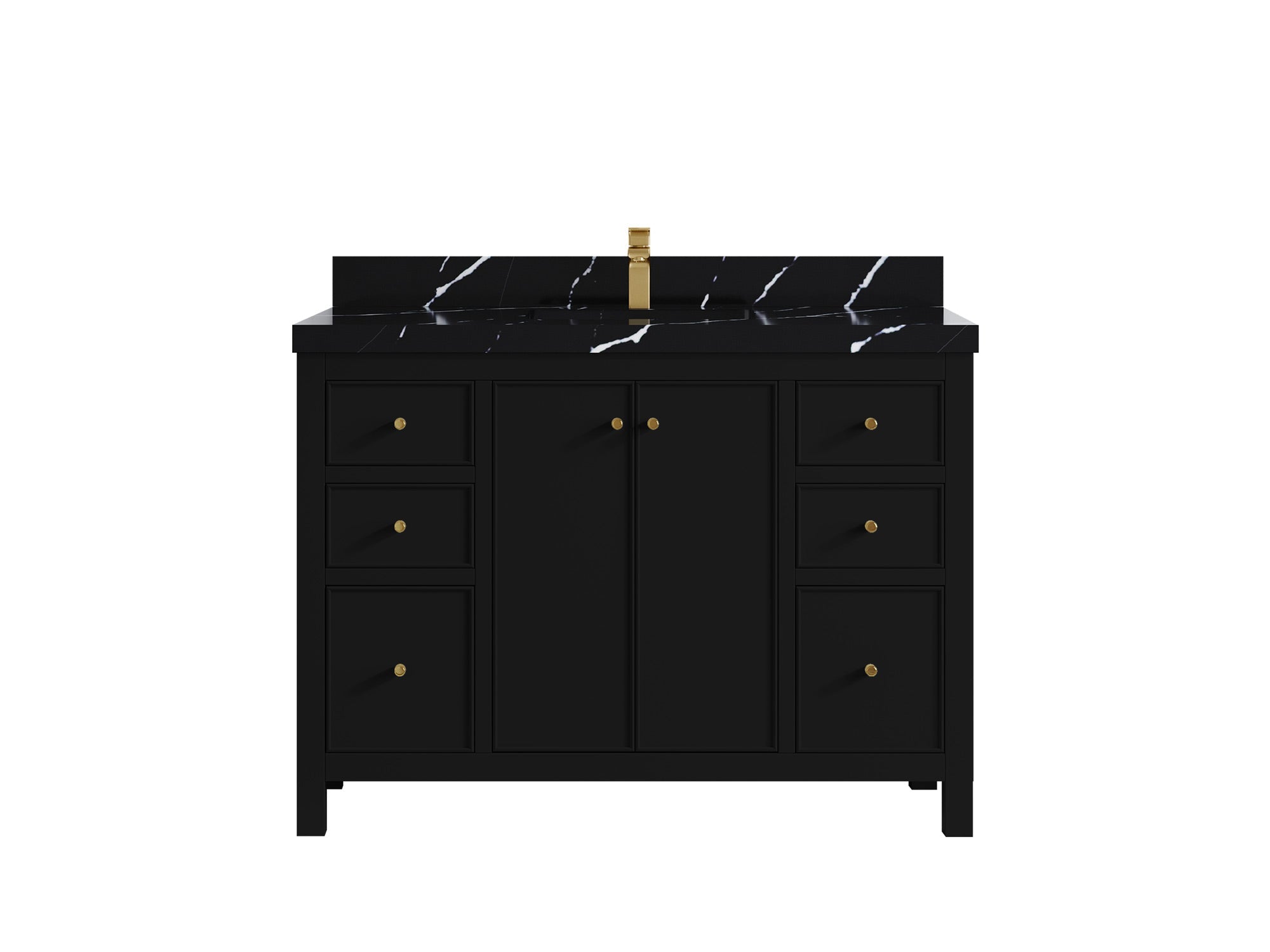 Chicago 48 in. W x 22 in. D Single Sink Bathroom Vanity - Willow Bath and Vanity