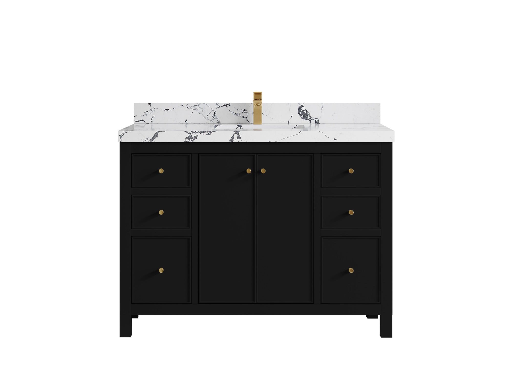 Chicago 48 in. W x 22 in. D Single Sink Bathroom Vanity - Willow Bath and Vanity