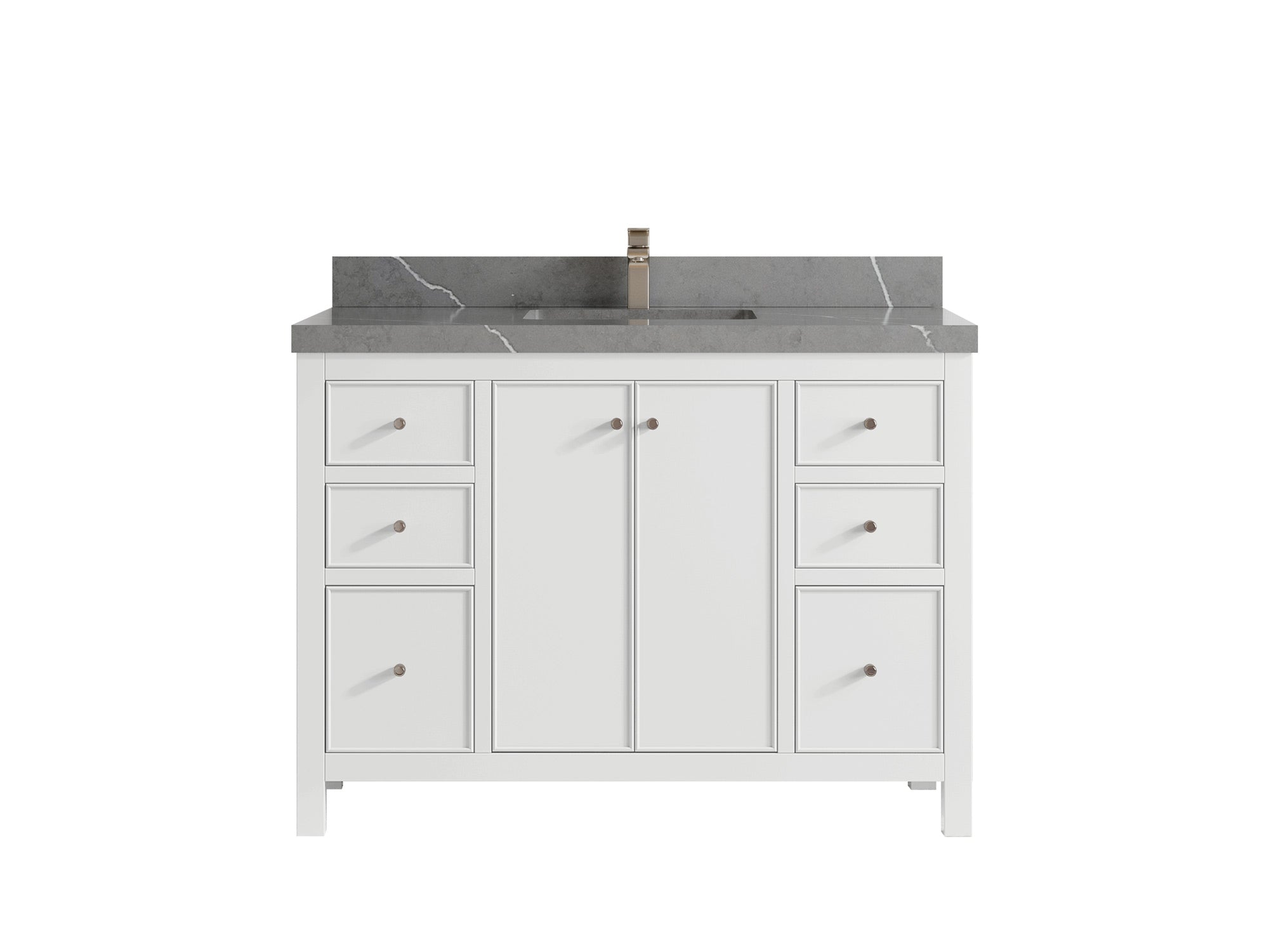 Chicago 48 in. W x 22 in. D Single Sink Bathroom Vanity - Willow Bath and Vanity