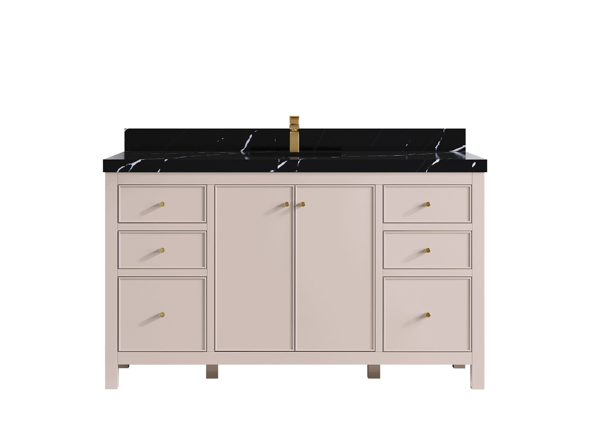 Chicago 60 in. W x 22 in. D Single Sink Bathroom Vanity - Willow Bath and Vanity