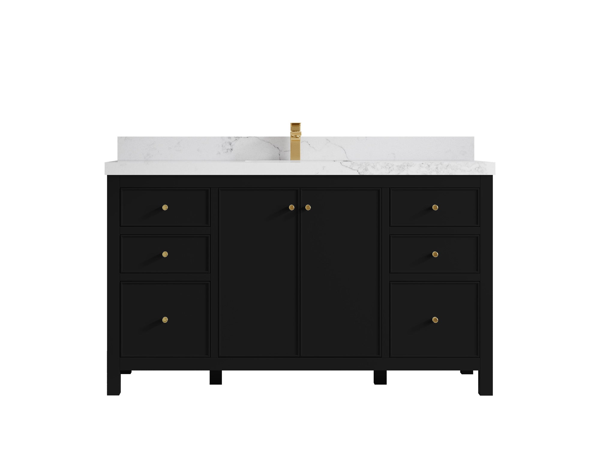 Chicago 60 in. W x 22 in. D Single Sink Bathroom Vanity - Willow Bath and Vanity