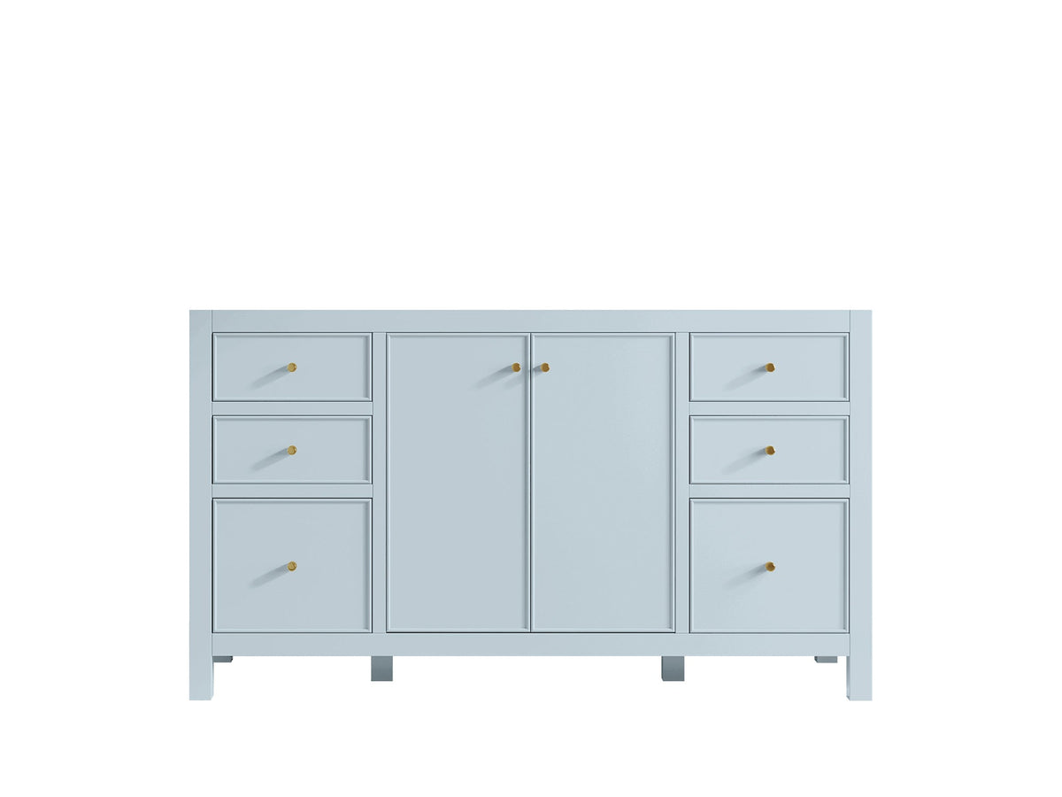 Chicago 60 in. W x 22 in. D Single Sink Bathroom Vanity - Willow Bath and Vanity
