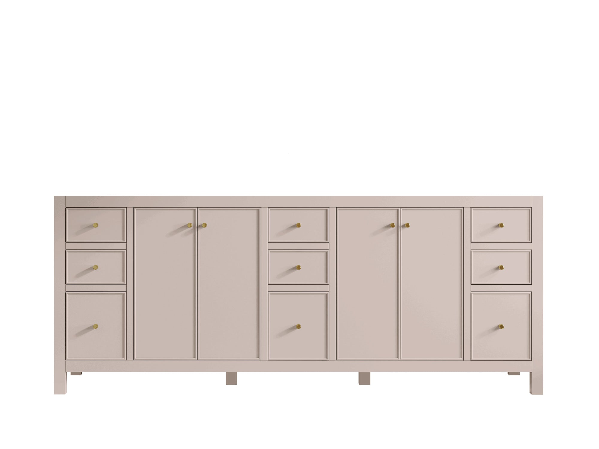Chicago 84 in. W x 22 in. D Double Sink Bathroom Vanity - Willow Bath and Vanity