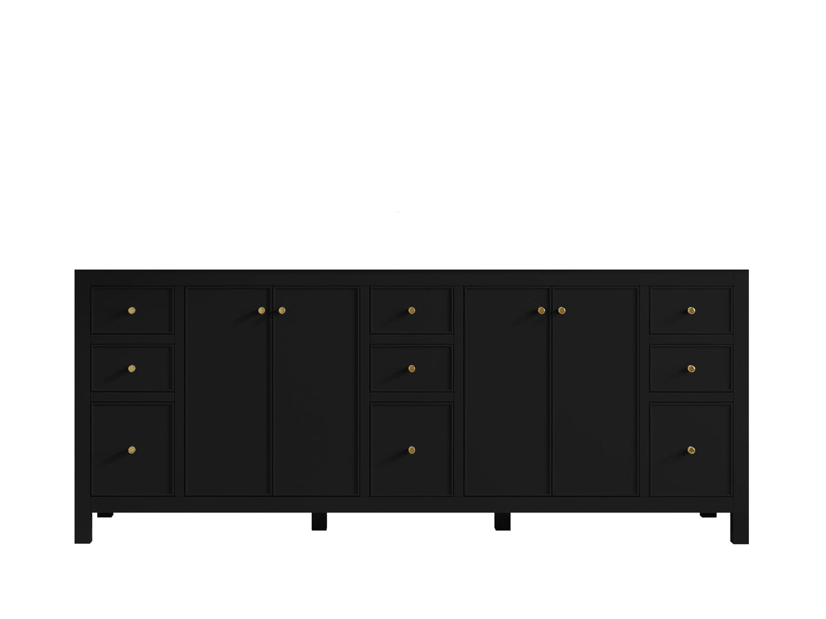 Chicago 84 in. W x 22 in. D Double Sink Bathroom Vanity - Willow Bath and Vanity