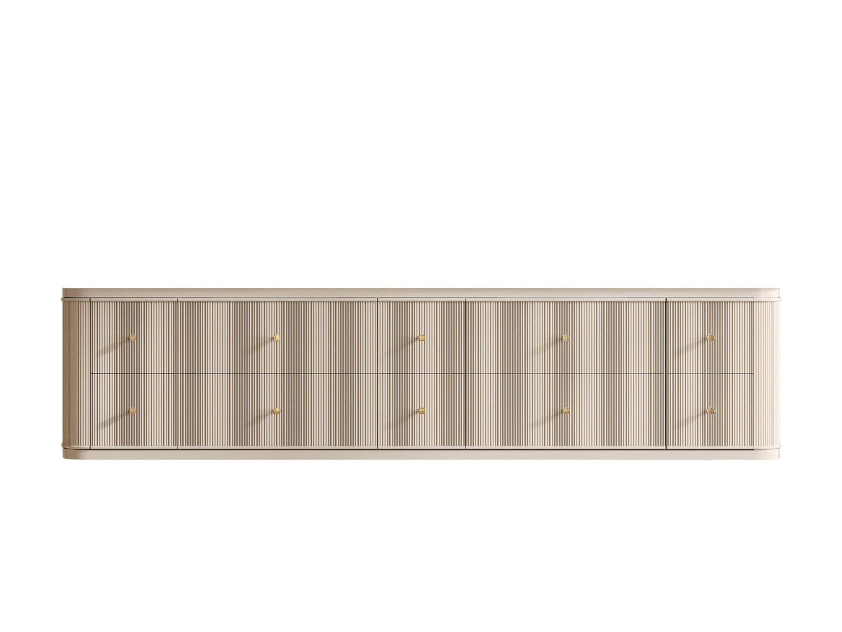 Hampton Floating 84 in. W x 22 in. D Double Sink Bathroom Vanity - Willow Bath and Vanity