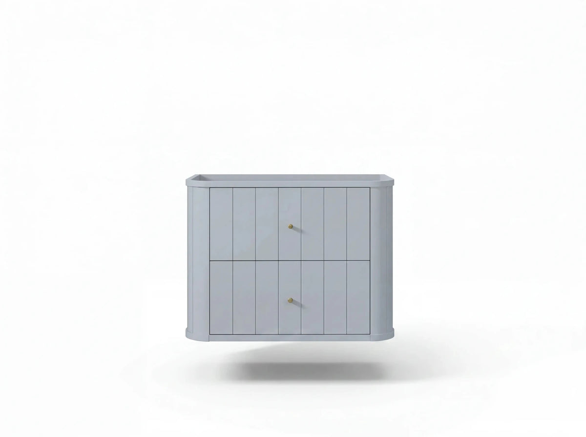 Houston Floating 30 in. W x 22 in. D Single Sink Bathroom Vanity