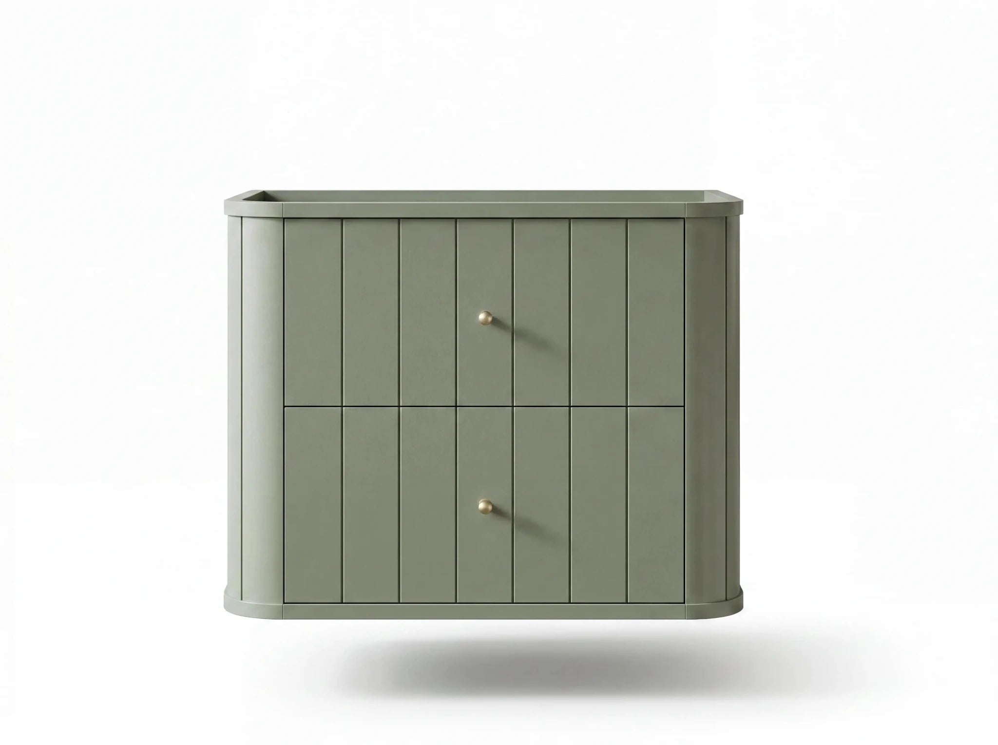 Houston Floating 30 in. W x 22 in. D Single Sink Bathroom Vanity - Willow Bath and Vanity