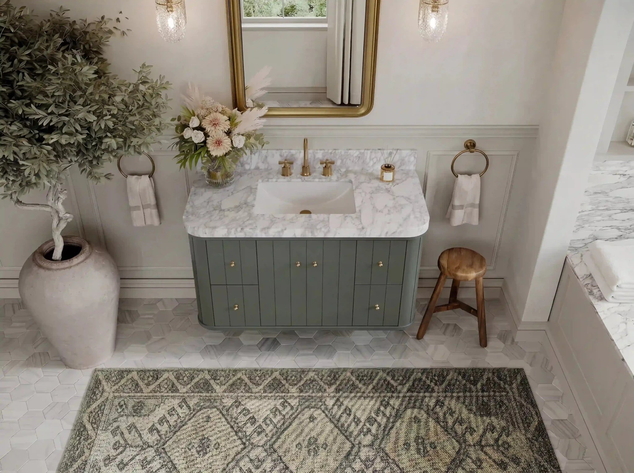 Houston Floating 42 in. W x 22 in. D Single Sink Bathroom Vanity - Willow Bath and Vanity