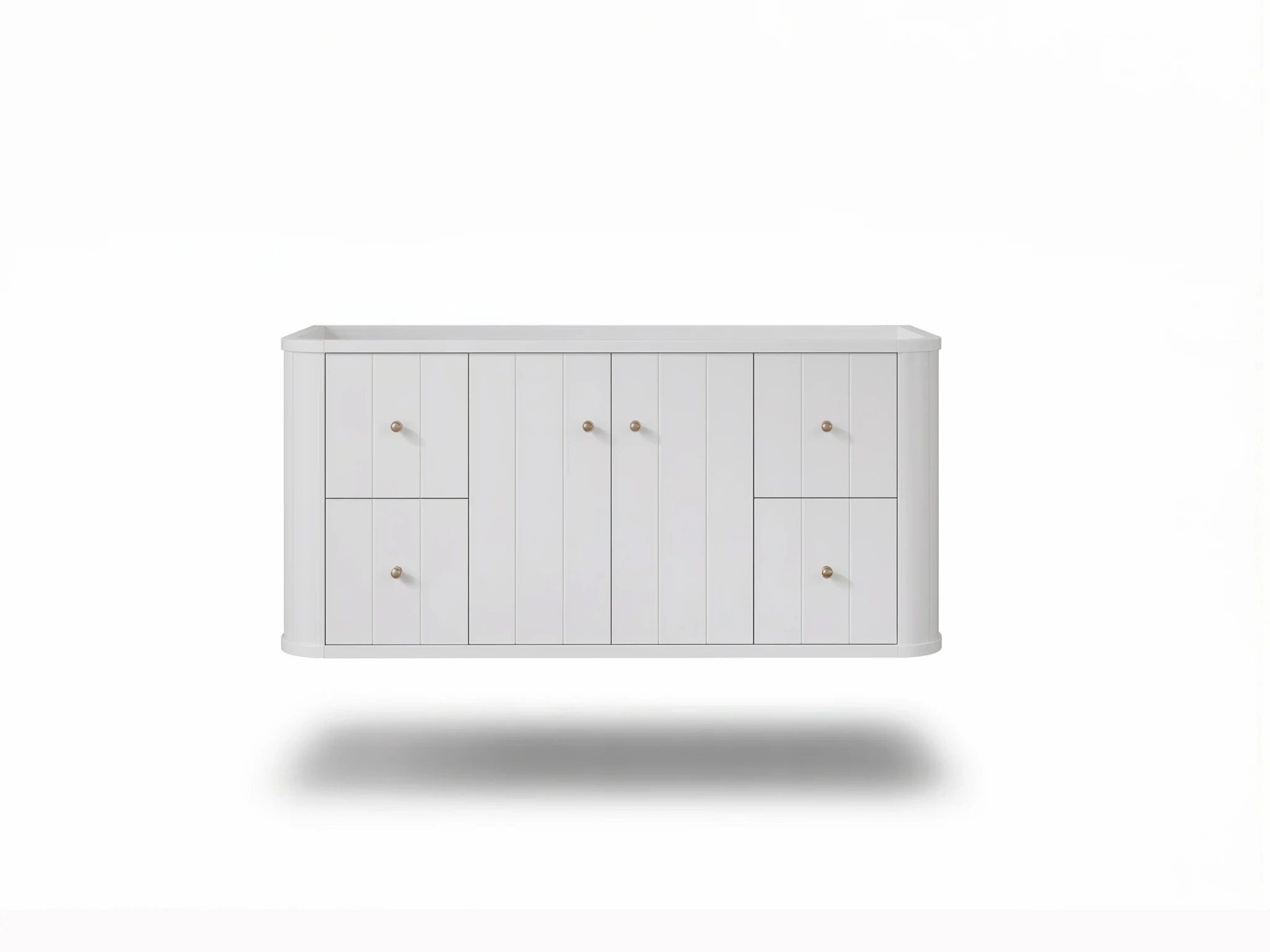 Houston Floating 48 in. W x 22 in. D Single Sink Bathroom Vanity - Willow Bath and Vanity