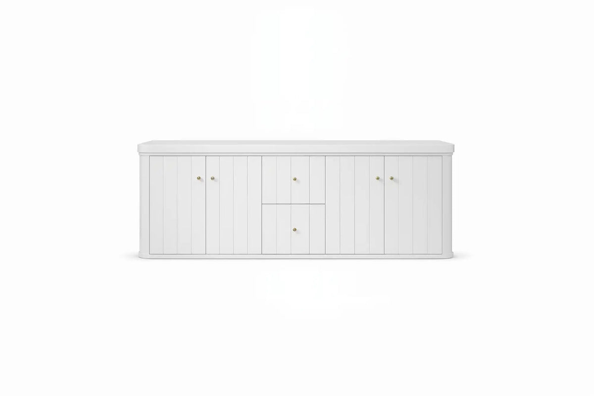 Houston Floating 72 in. W x 22 in. D Double Sink Bathroom Vanity - Willow Bath and Vanity