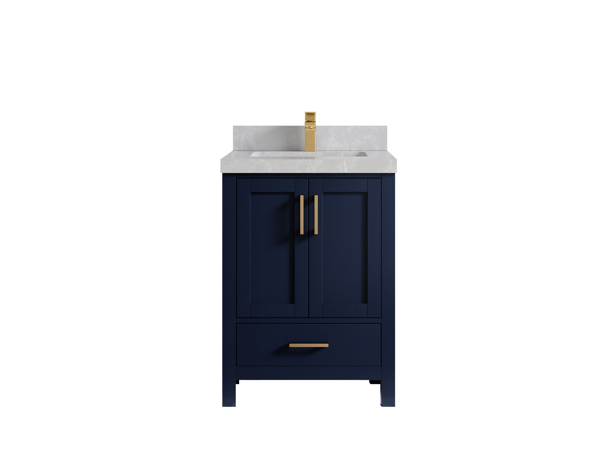 Malibu 24 in. W x 22 in. D Single Sink Bathroom Vanity - Willow Bath and Vanity