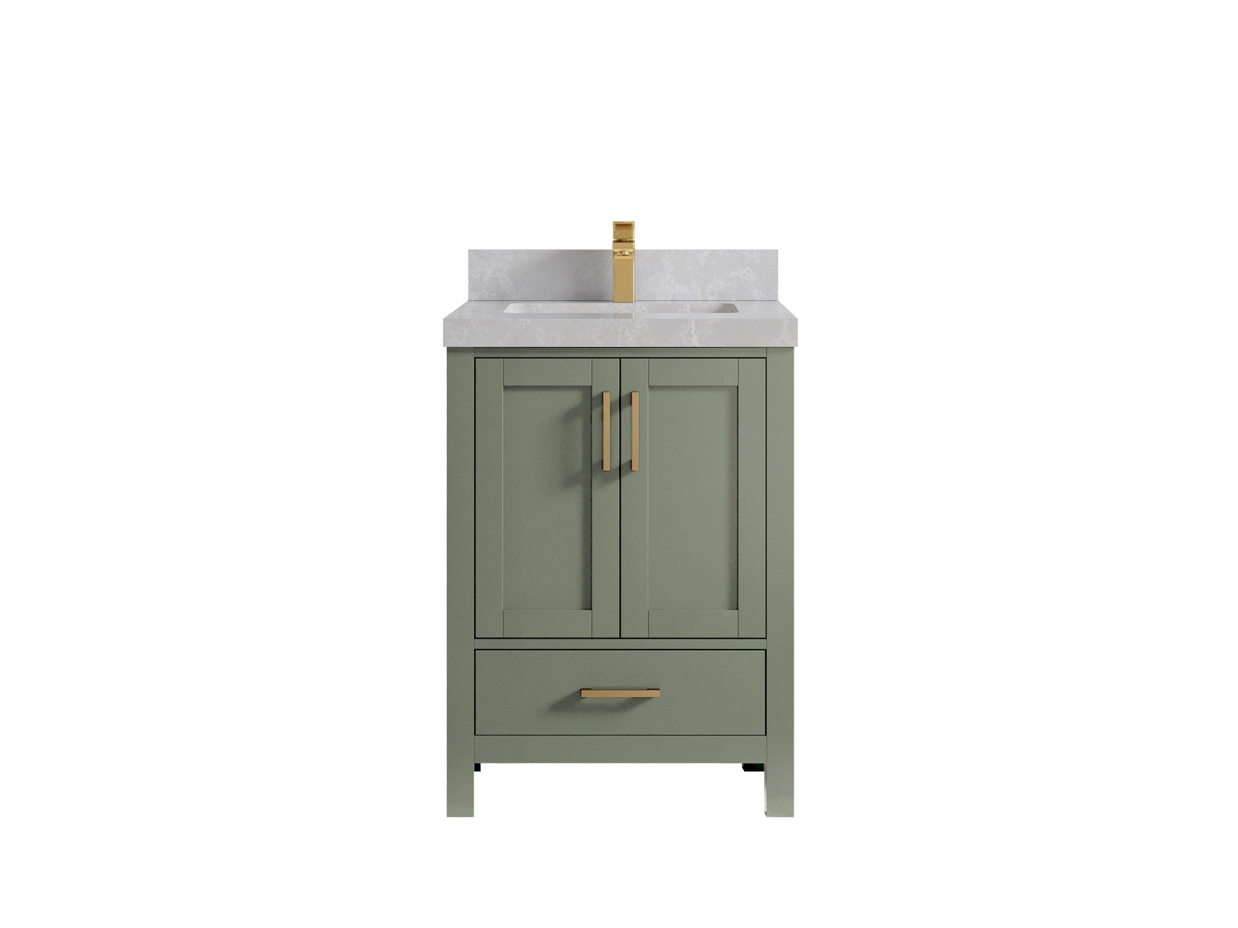 Malibu 24 in. W x 22 in. D Single Sink Bathroom Vanity - Willow Bath and Vanity