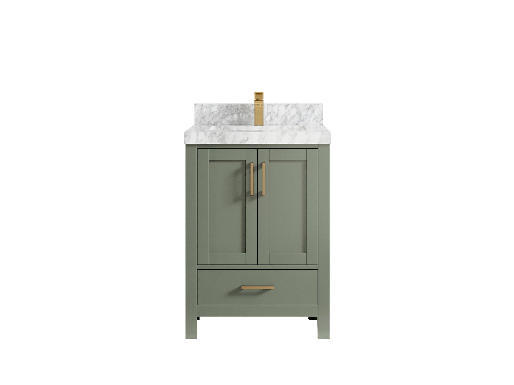 Malibu 24 in. W x 22 in. D Single Sink Bathroom Vanity - Willow Bath and Vanity