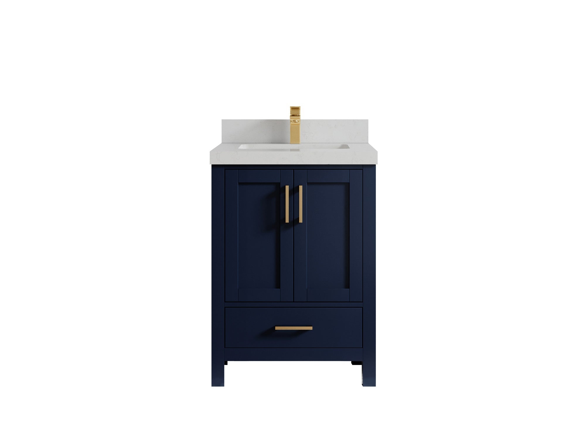 Malibu 24 in. W x 22 in. D Single Sink Bathroom Vanity - Willow Bath and Vanity