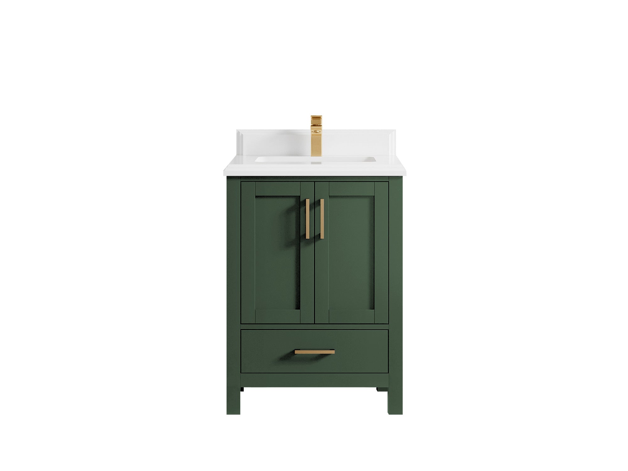 Malibu 24 in. W x 22 in. D Single Sink Bathroom Vanity - Willow Bath and Vanity
