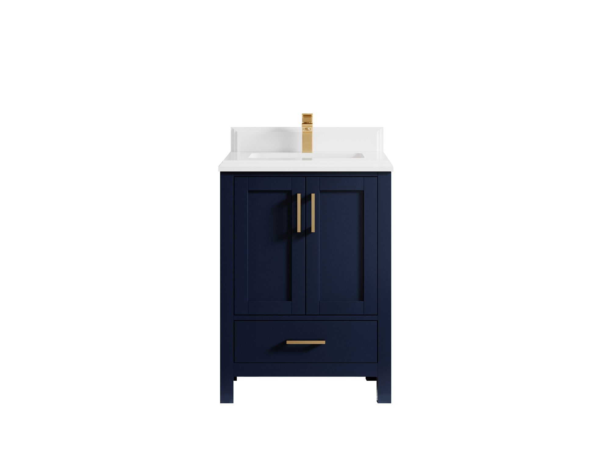 Malibu 24 in. W x 22 in. D Single Sink Bathroom Vanity - Willow Bath and Vanity