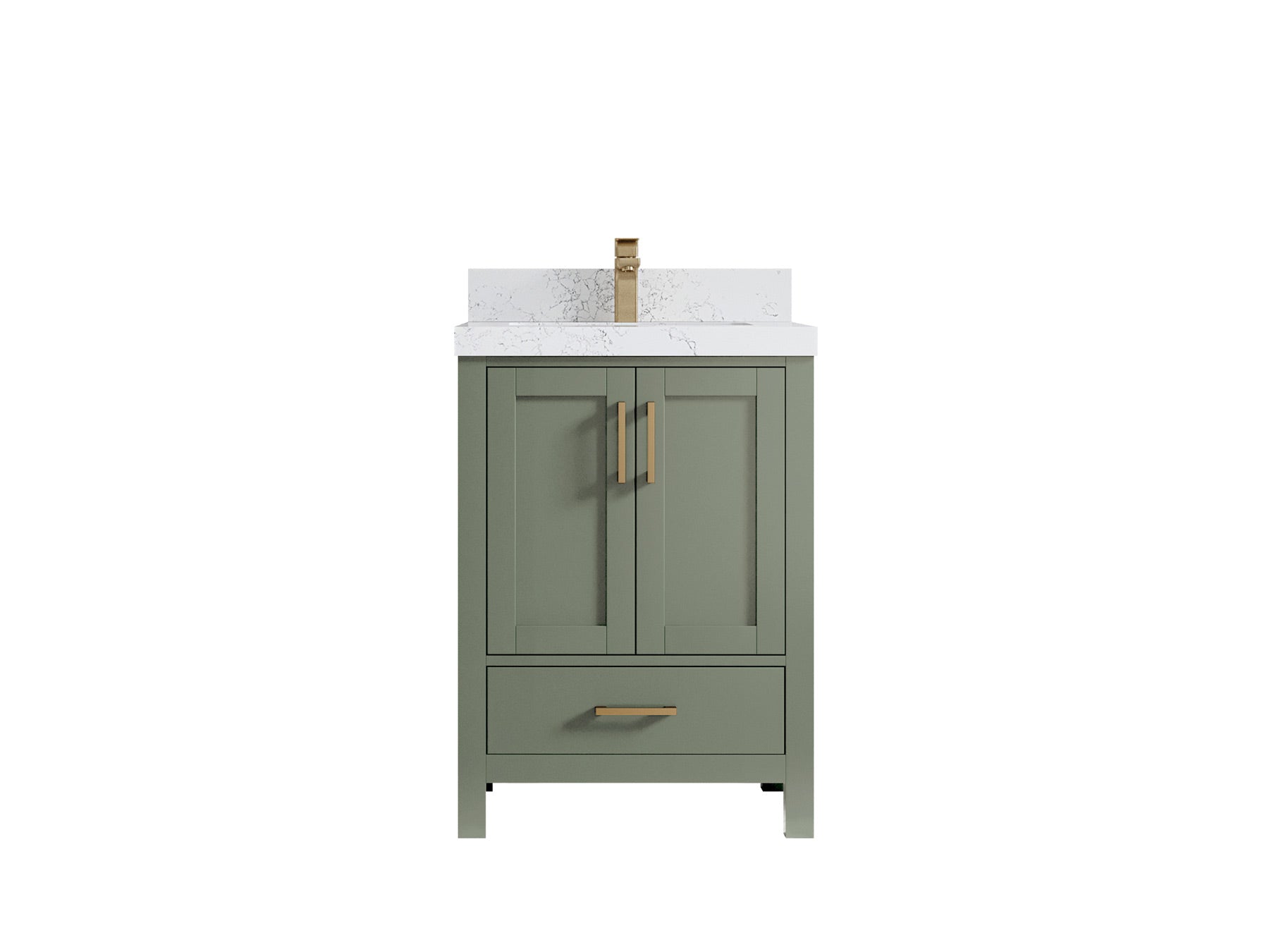 Malibu 24 in. W x 22 in. D Single Sink Bathroom Vanity - Willow Bath and Vanity