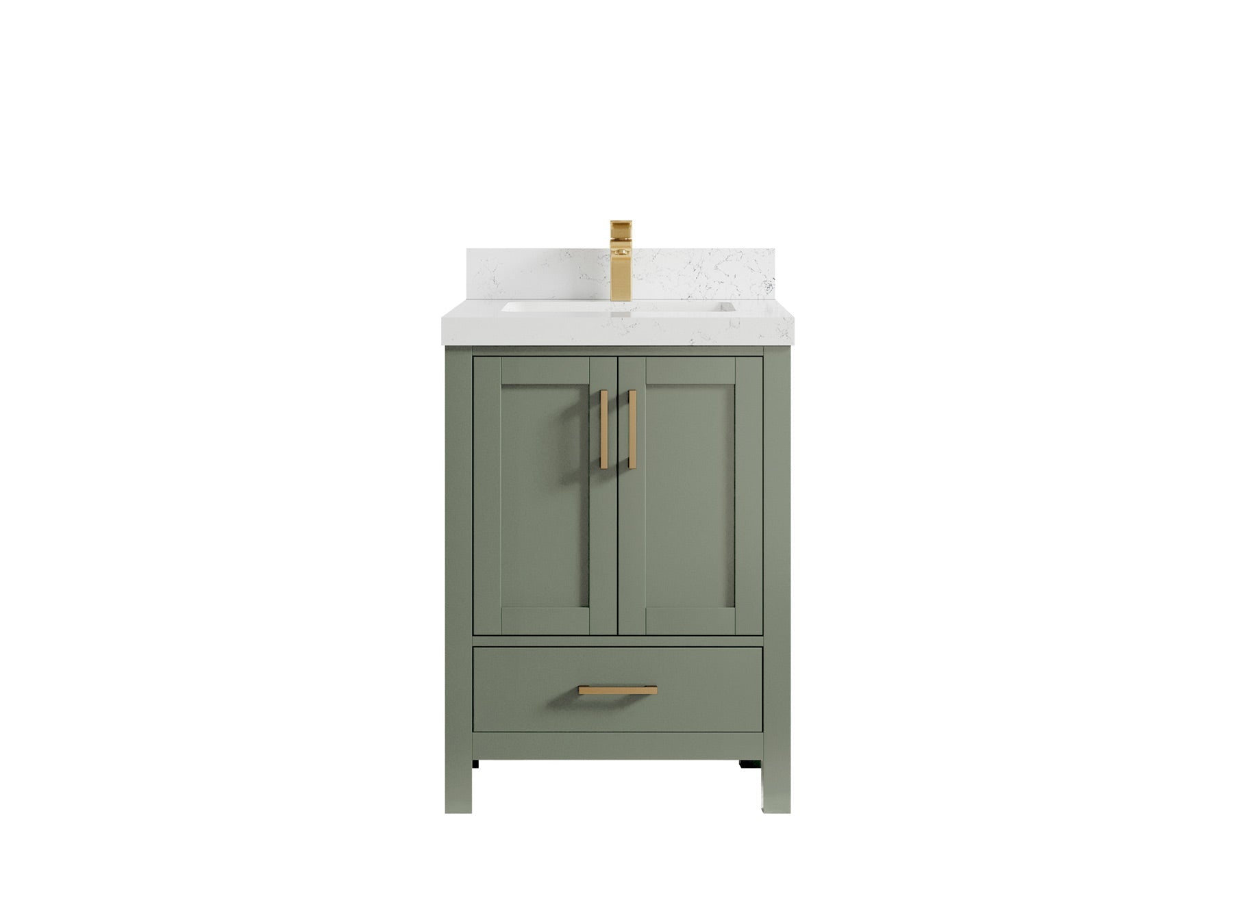 Malibu 24 in. W x 22 in. D Single Sink Bathroom Vanity - Willow Bath and Vanity