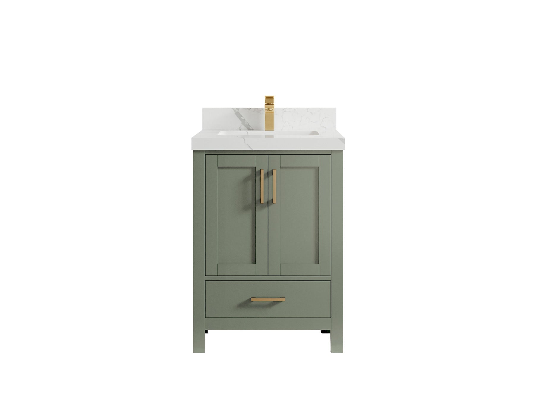 Malibu 24 in. W x 22 in. D Single Sink Bathroom Vanity - Willow Bath and Vanity