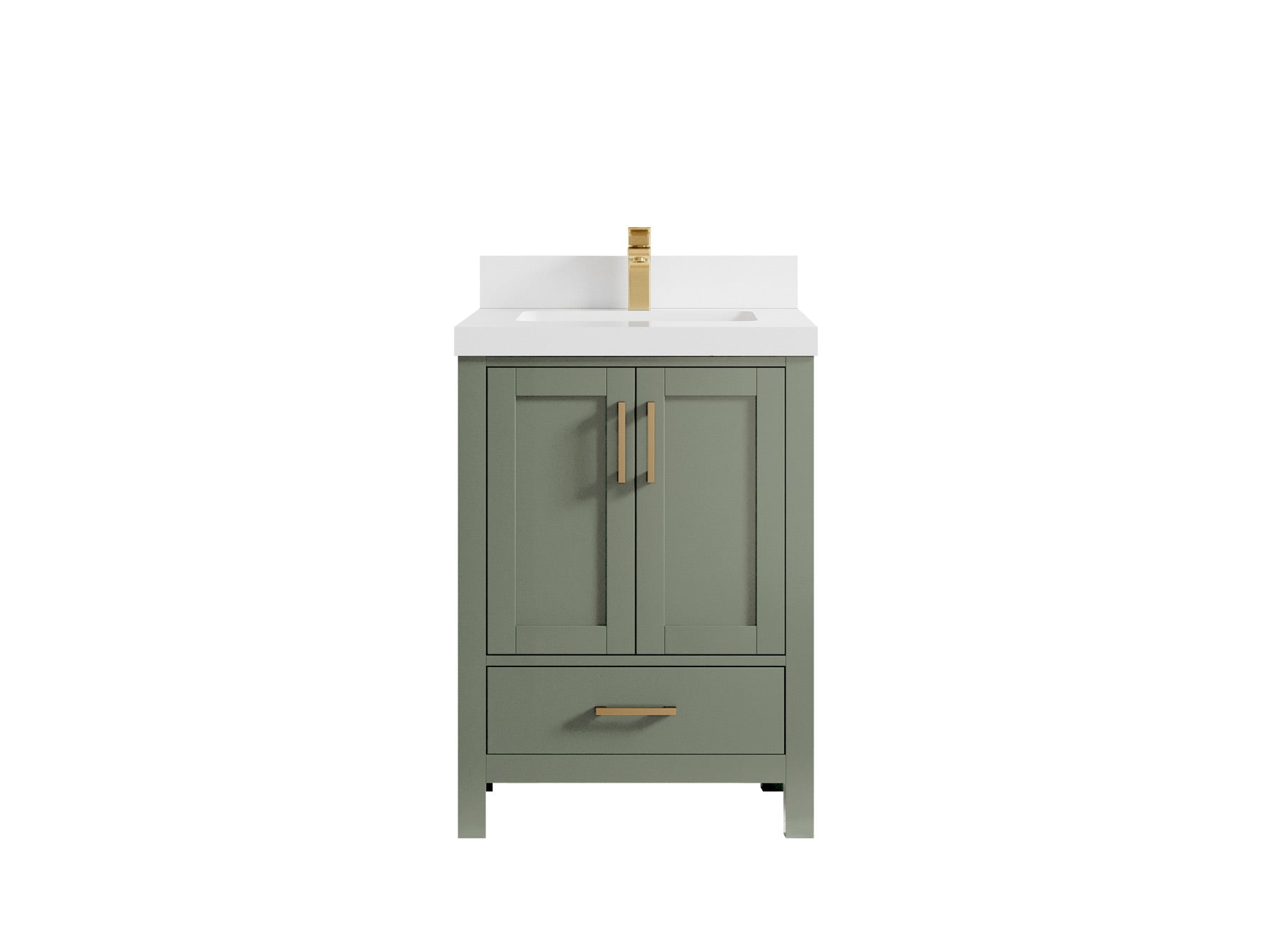 Malibu 24 in. W x 22 in. D Single Sink Bathroom Vanity - Willow Bath and Vanity