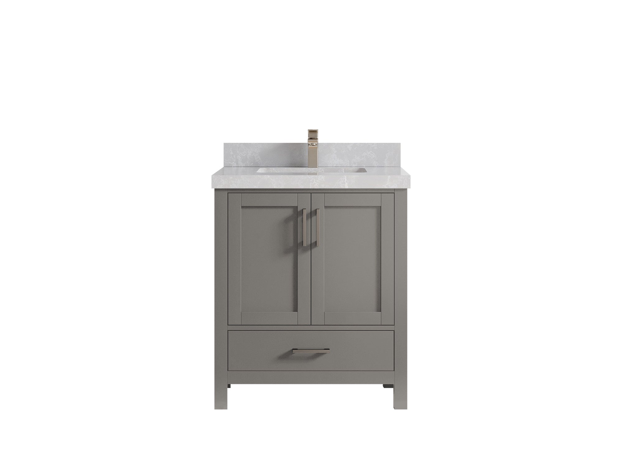 Malibu 30 in. W x 22 in. D Single Sink Bathroom Vanity - Willow Bath and Vanity
