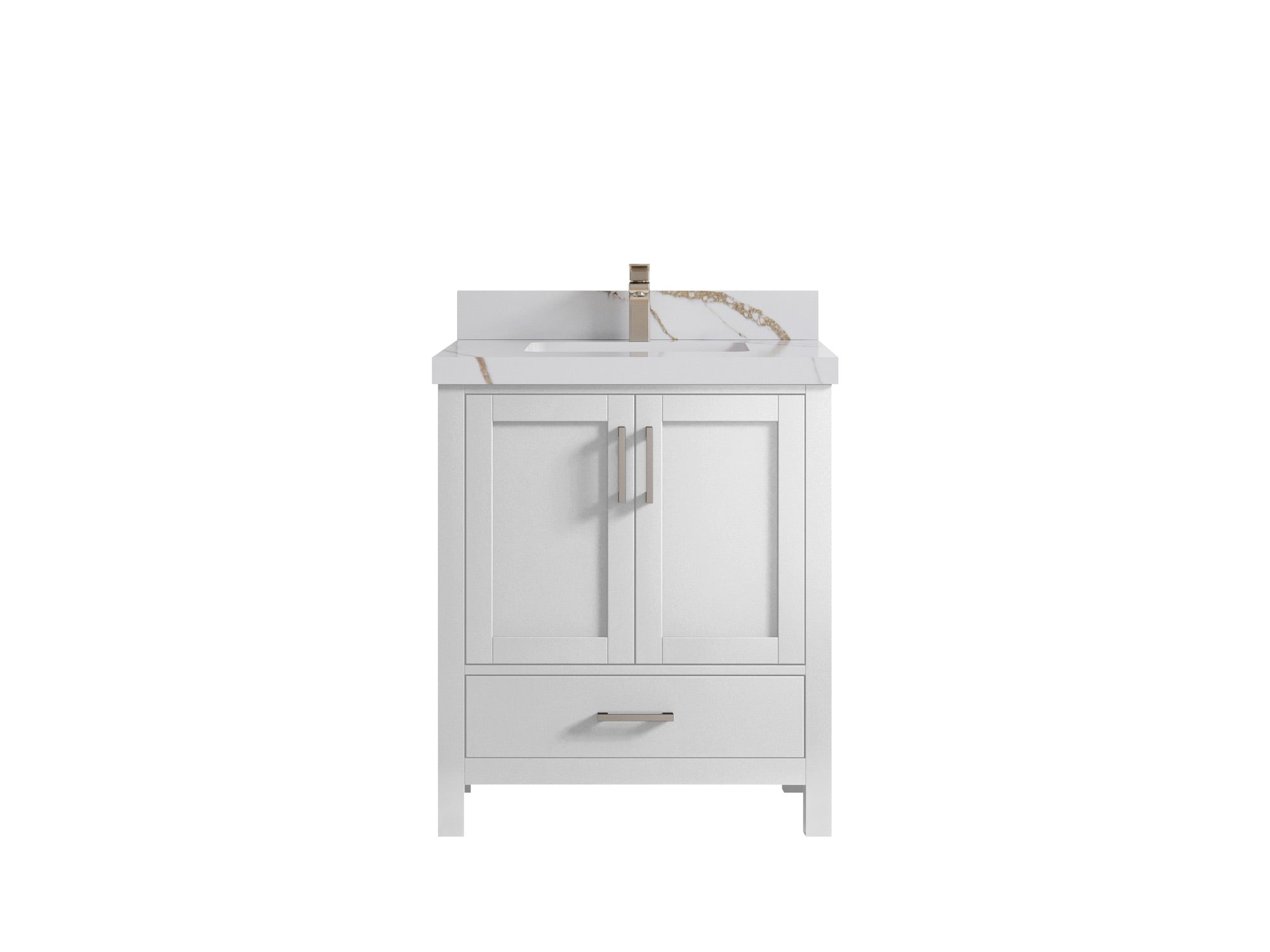 Malibu 30 in. W x 22 in. D Single Sink Bathroom Vanity - Willow Bath and Vanity