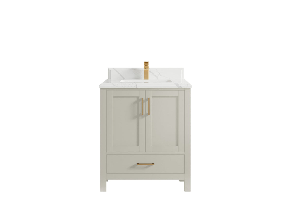 Malibu 30 in. W x 22 in. D Single Sink Bathroom Vanity - Willow Bath and Vanity