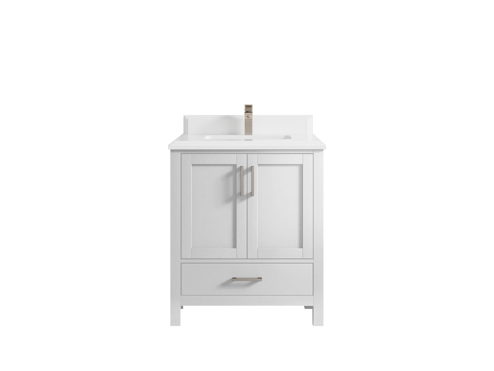 Malibu 30 in. W x 22 in. D Single Sink Bathroom Vanity - Willow Bath and Vanity