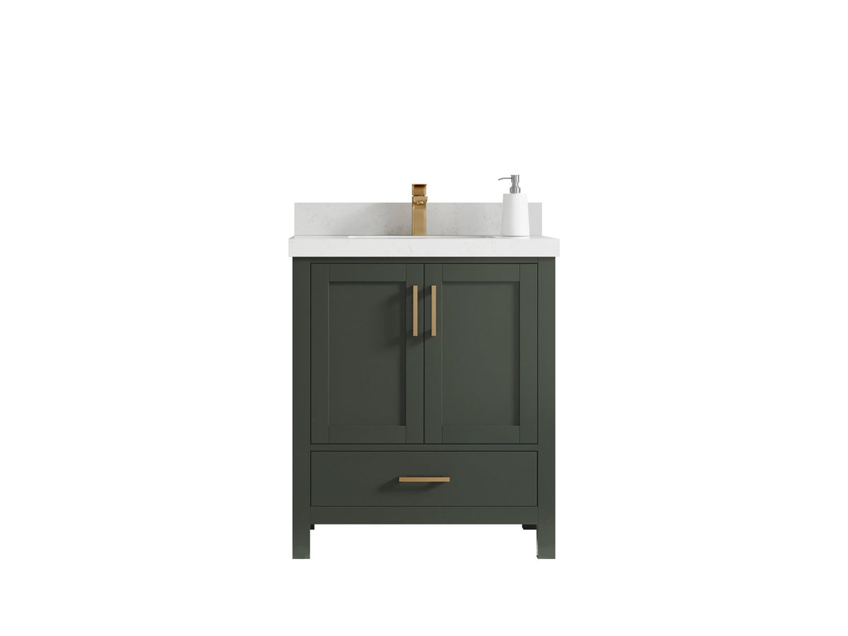 Malibu 30 in. W x 22 in. D Single Sink Bathroom Vanity - Willow Bath and Vanity