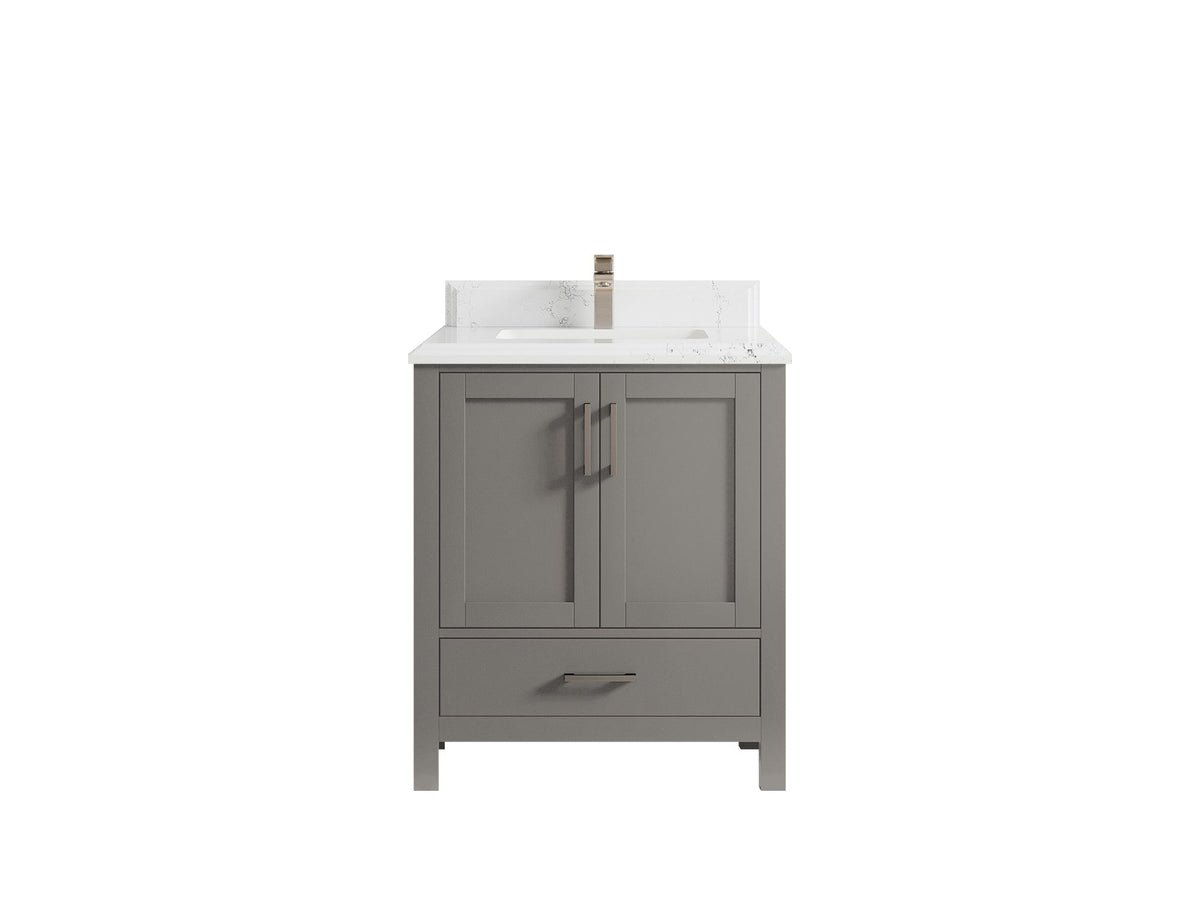 Malibu 30 in. W x 22 in. D Single Sink Bathroom Vanity - Willow Bath and Vanity