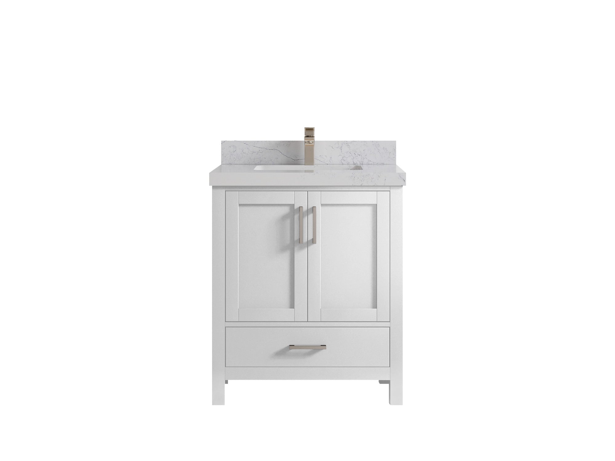 Malibu 30 in. W x 22 in. D Single Sink Bathroom Vanity - Willow Bath and Vanity