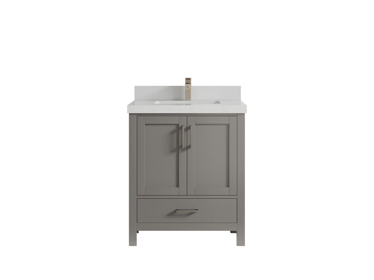Malibu 30 in. W x 22 in. D Single Sink Bathroom Vanity - Willow Bath and Vanity