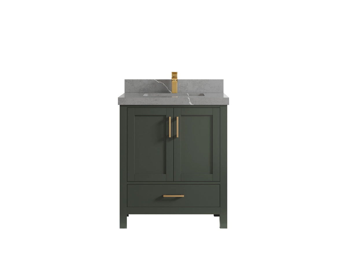 Malibu 30 in. W x 22 in. D Single Sink Bathroom Vanity - Willow Bath and Vanity