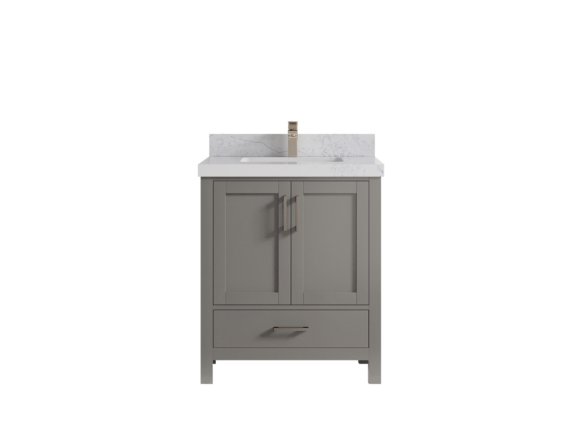 Malibu 30 in. W x 22 in. D Single Sink Bathroom Vanity - Willow Bath and Vanity
