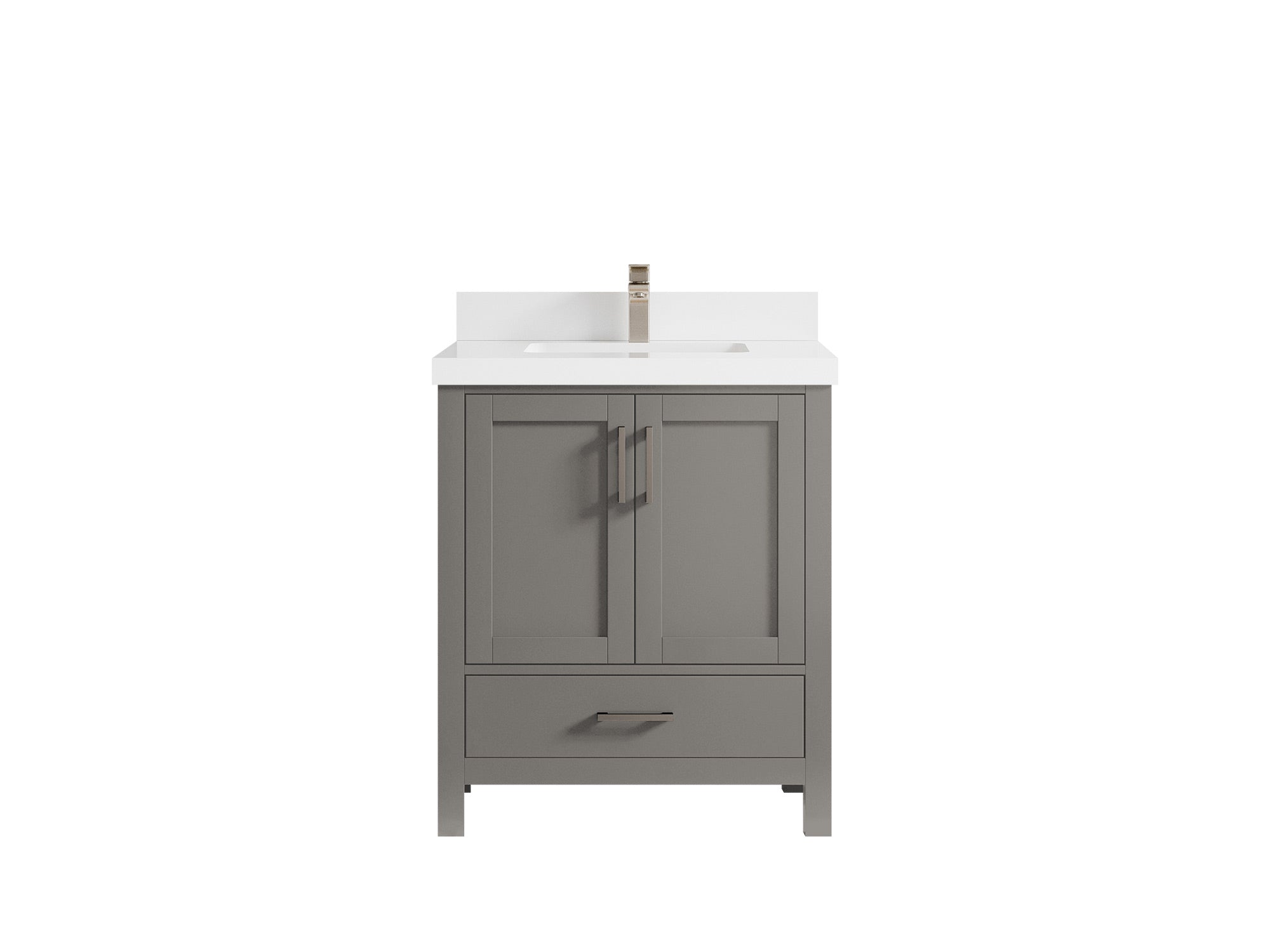 Malibu 30 in. W x 22 in. D Single Sink Bathroom Vanity - Willow Bath and Vanity