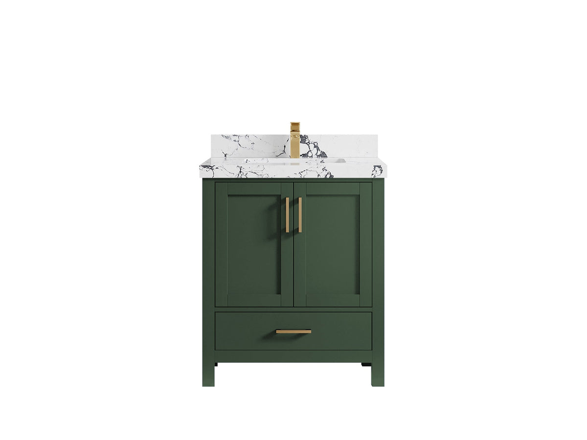 Malibu 30 in. W x 22 in. D Single Sink Bathroom Vanity - Willow Bath and Vanity