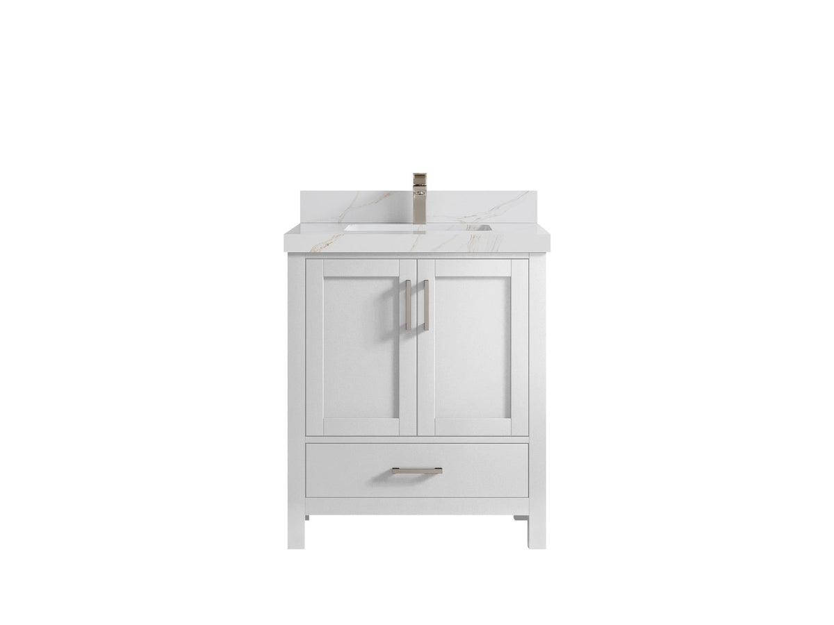 Malibu 30 in. W x 22 in. D Single Sink Bathroom Vanity - Willow Bath and Vanity
