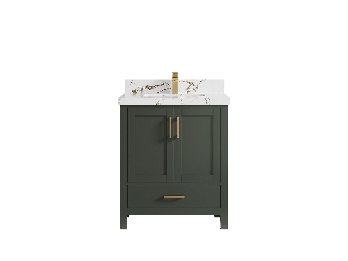 Malibu 30 in. W x 22 in. D Single Sink Bathroom Vanity - Willow Bath and Vanity