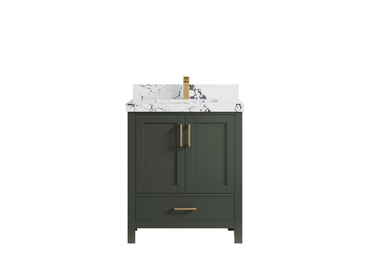 Malibu 30 in. W x 22 in. D Single Sink Bathroom Vanity - Willow Bath and Vanity