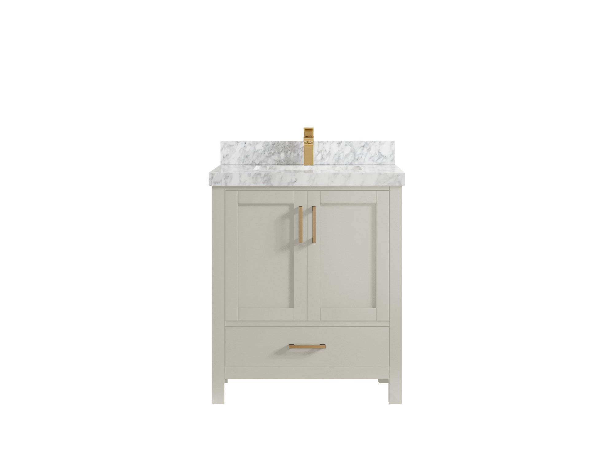 Malibu 30 in. W x 22 in. D Single Sink Bathroom Vanity - Willow Bath and Vanity
