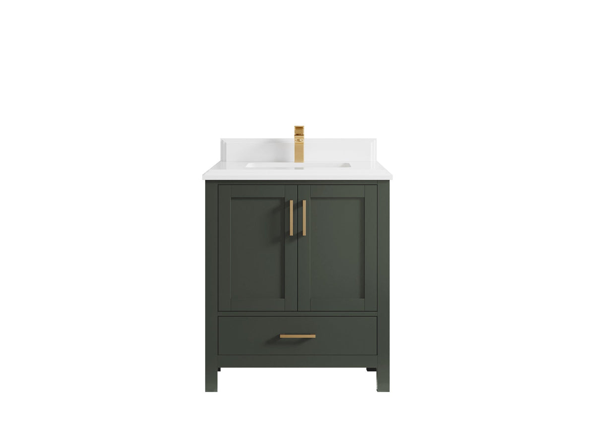 Malibu 30 in. W x 22 in. D Single Sink Bathroom Vanity - Willow Bath and Vanity