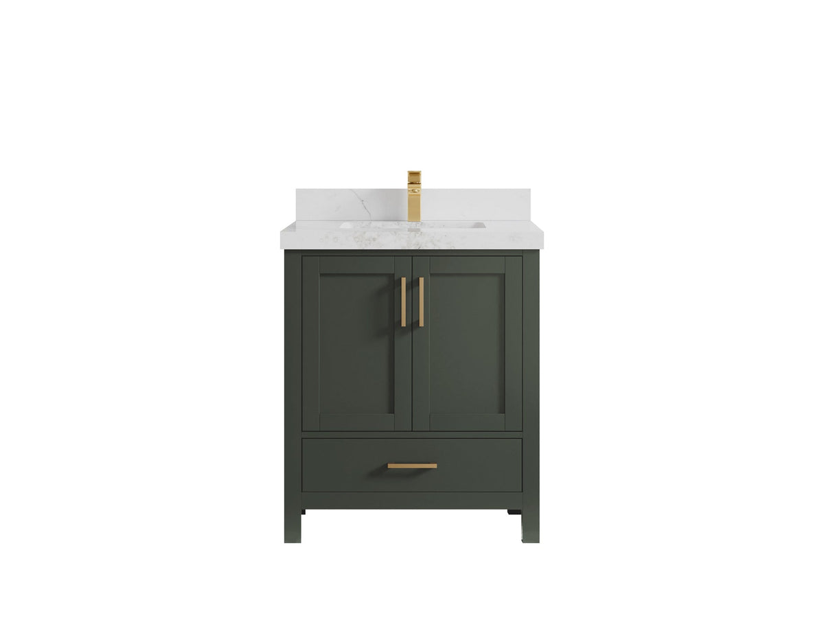 Malibu 30 in. W x 22 in. D Single Sink Bathroom Vanity - Willow Bath and Vanity