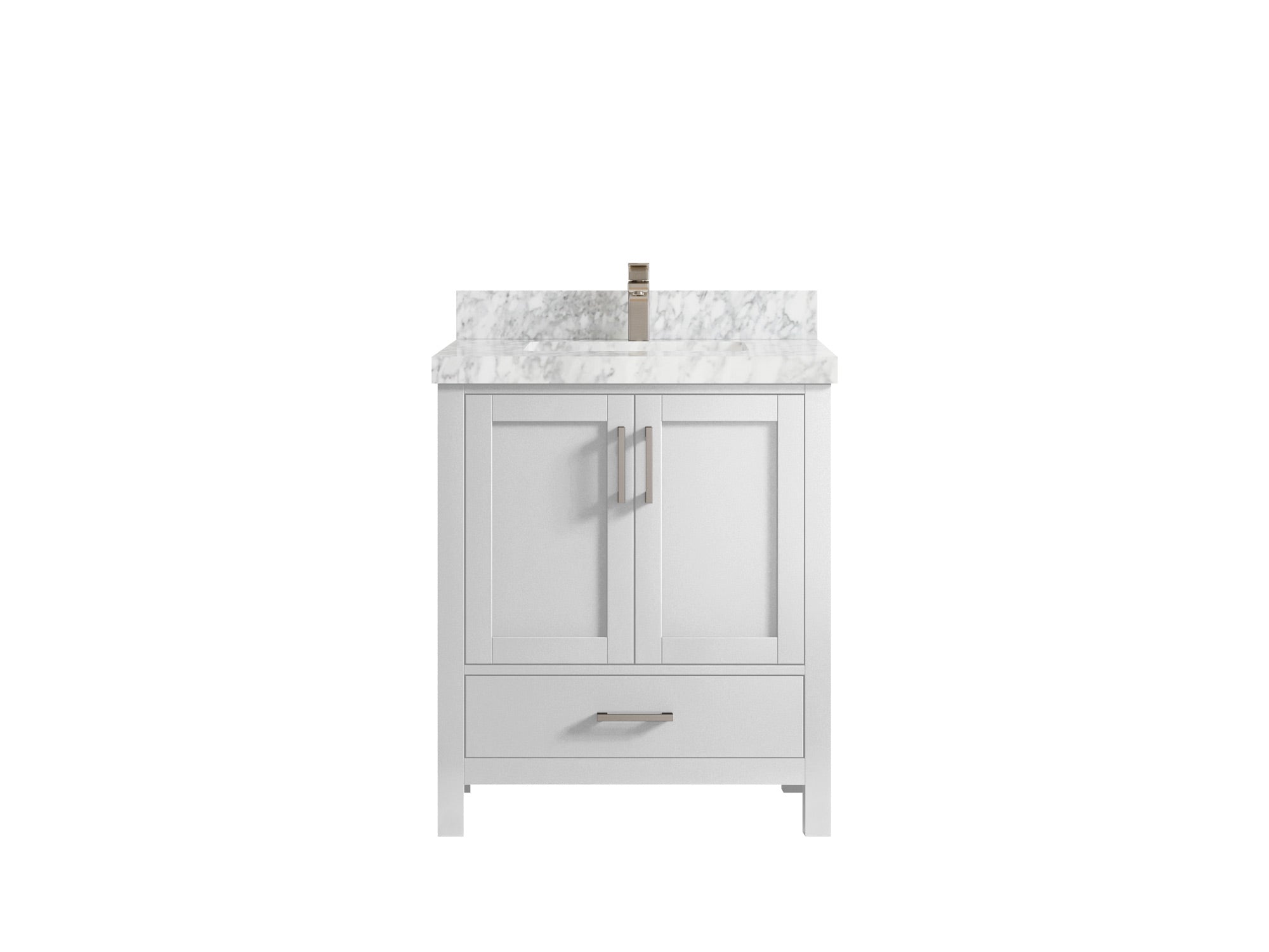 Malibu 30 in. W x 22 in. D Single Sink Bathroom Vanity - Willow Bath and Vanity