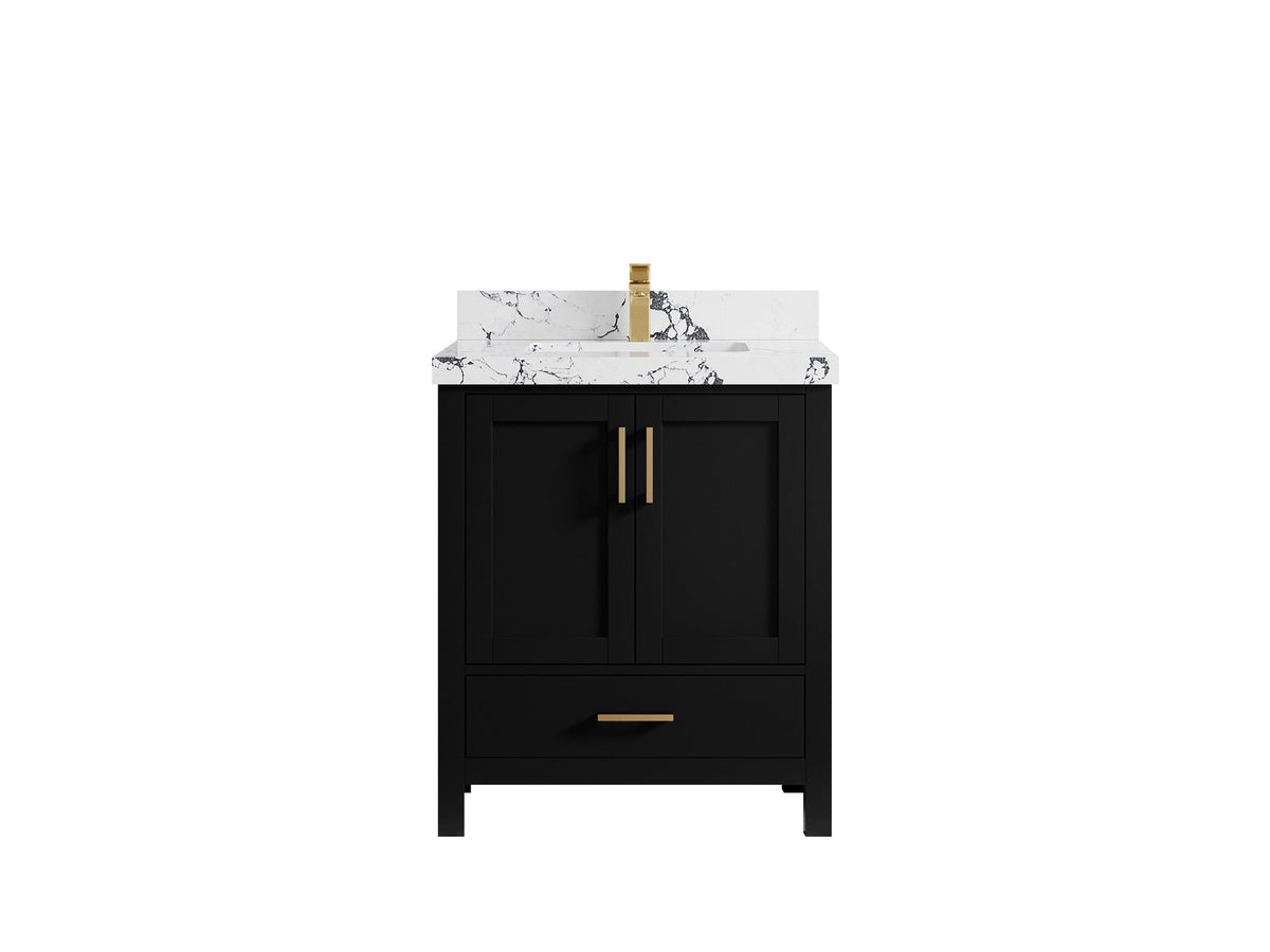 Malibu 30 in. W x 22 in. D Single Sink Bathroom Vanity - Willow Bath and Vanity