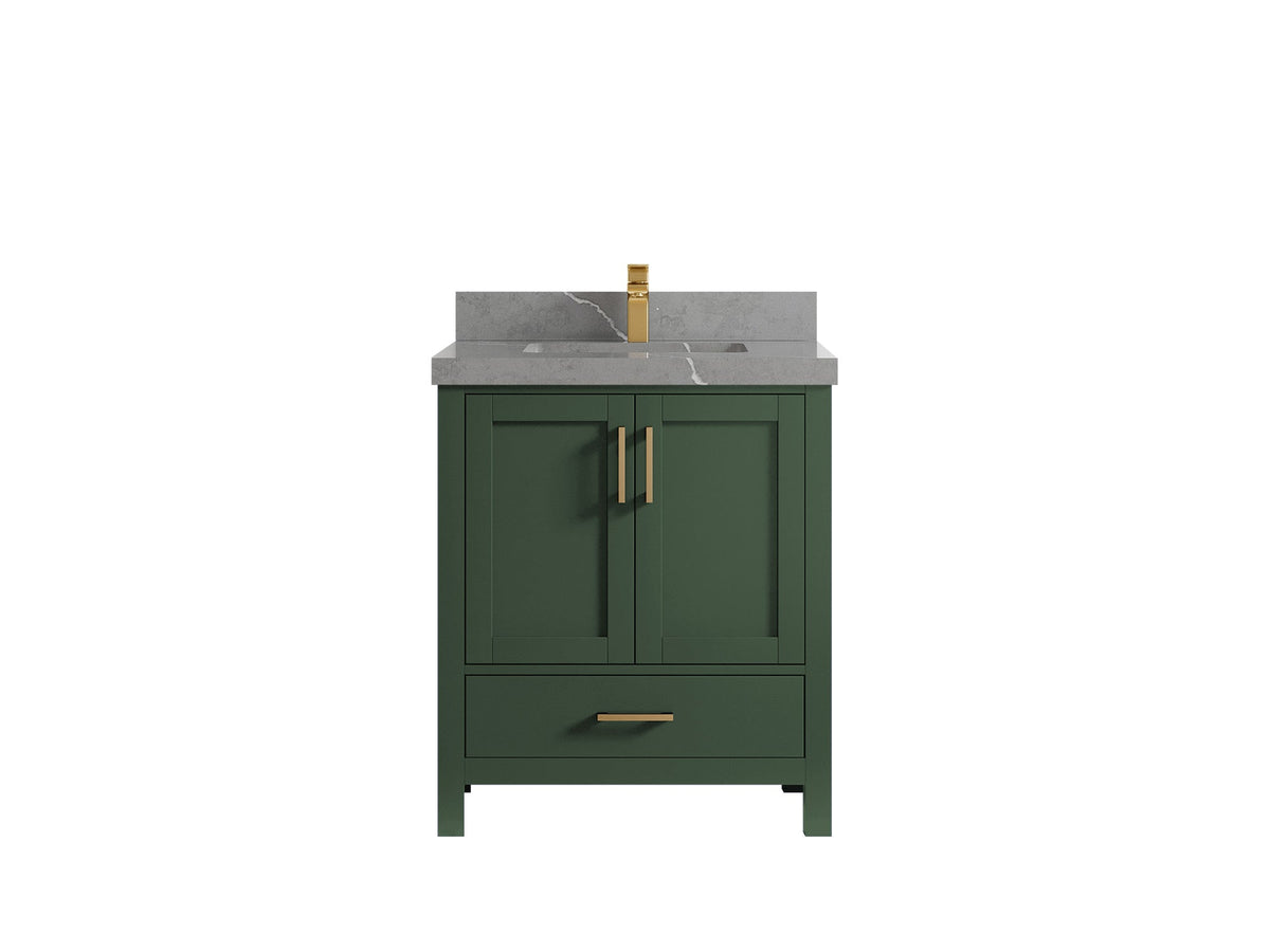 Malibu 30 in. W x 22 in. D Single Sink Bathroom Vanity - Willow Bath and Vanity