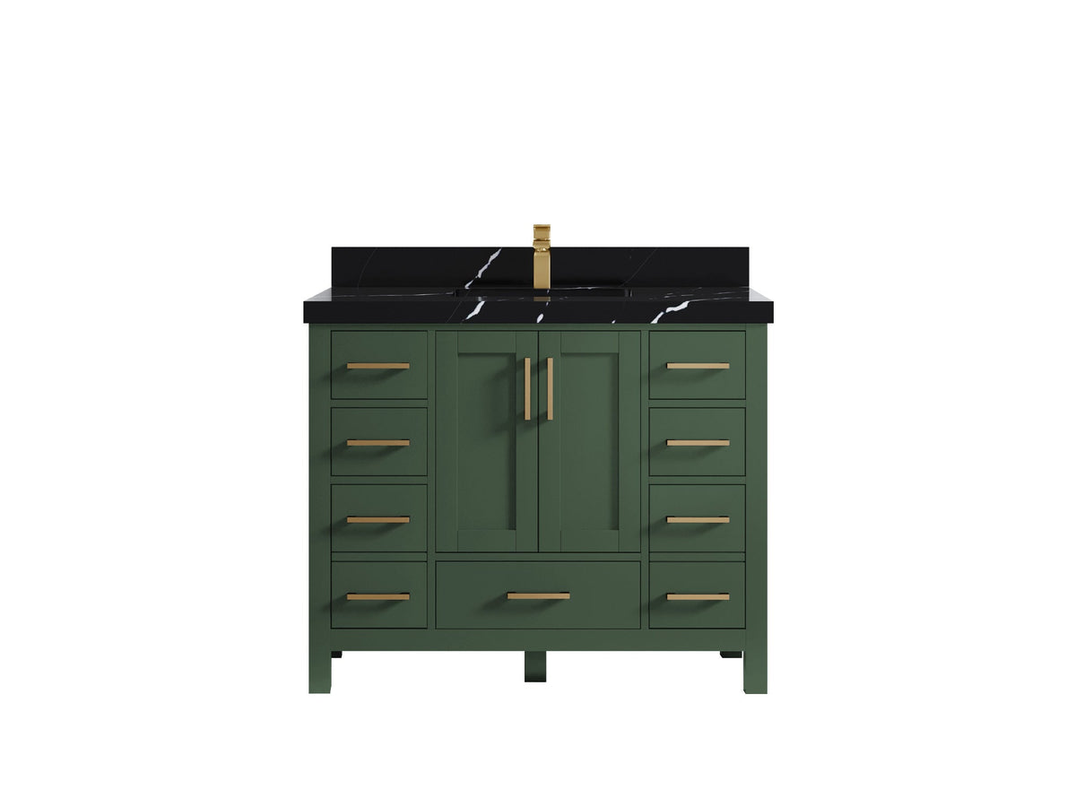 Malibu 42 in. W x 22 in. D Single Sink Bathroom Vanity - Willow Bath and Vanity