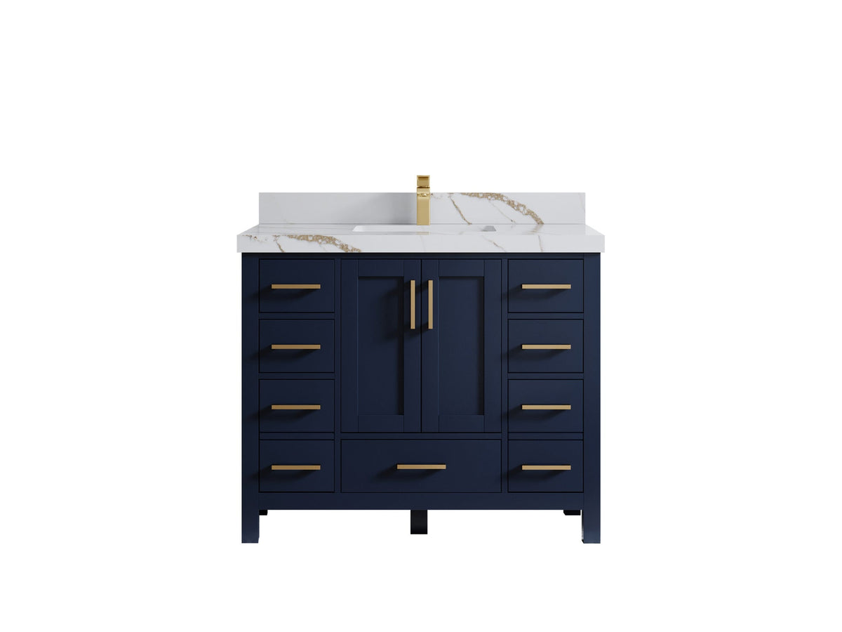 Malibu 42 in. W x 22 in. D Single Sink Bathroom Vanity - Willow Bath and Vanity